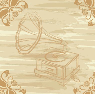 Grunge gramofon