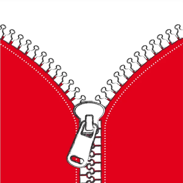 Long zipper zip stock vector. Illustration of textile - 107208440
