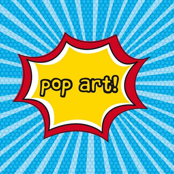 Pop art — Vector de stoc