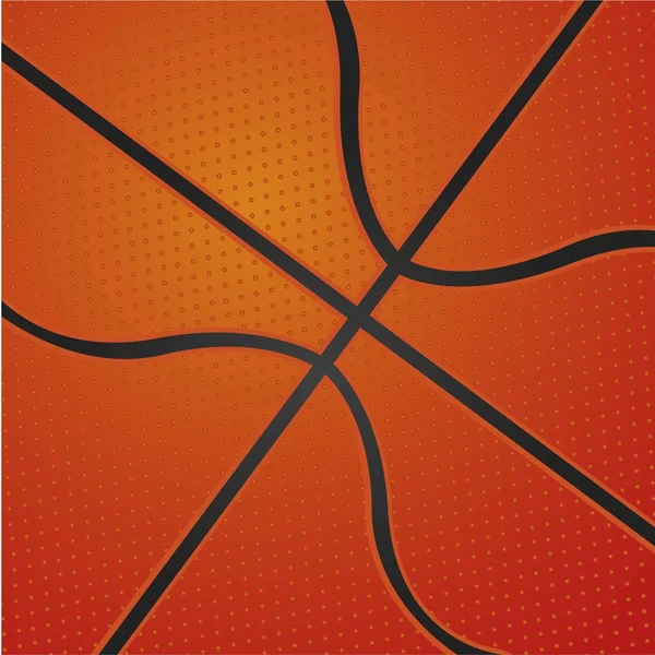Sfondo palla pallacanestro — Vettoriale Stock