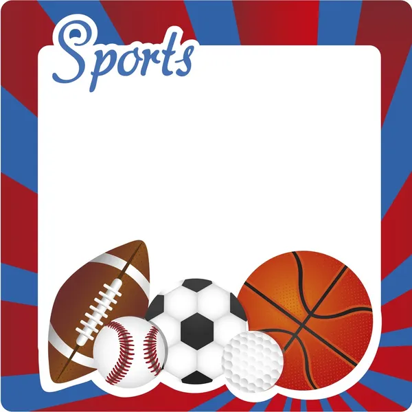 Sport backgruond — Image vectorielle