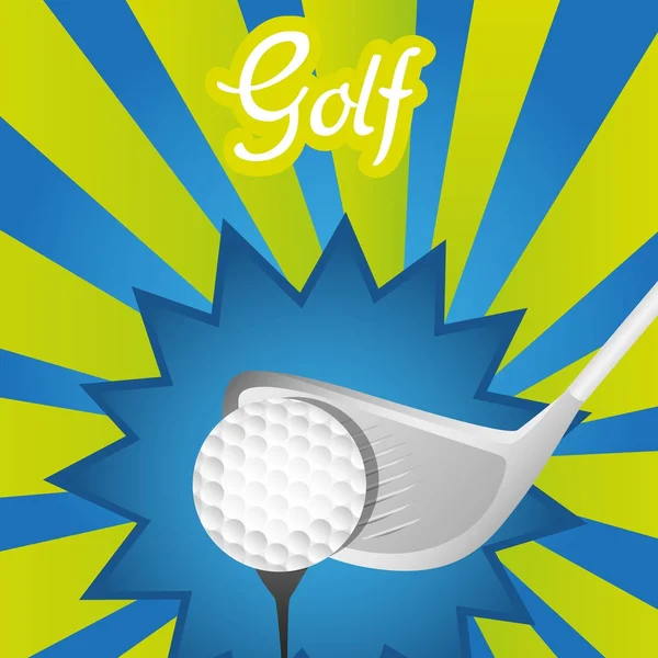 Golf background — Stock Vector
