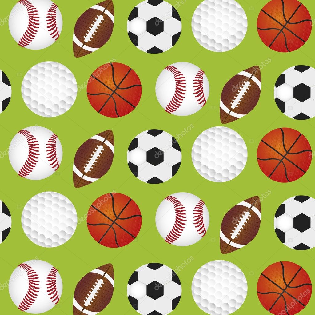 sports balls background