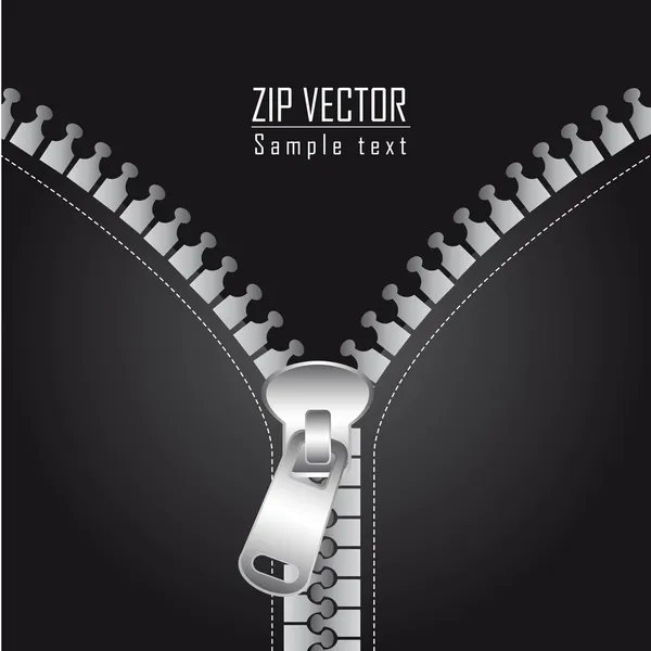 Vetor zip — Vetor de Stock