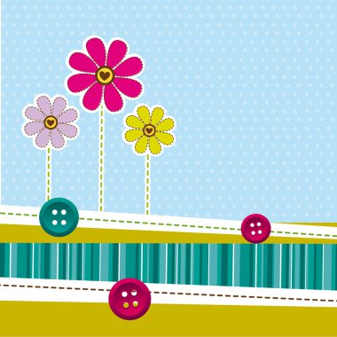 cute flowers clipart