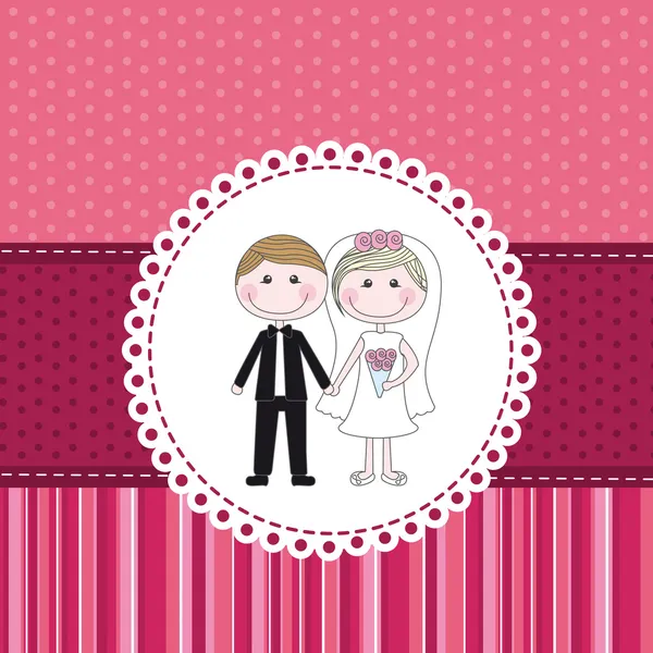 Invitation au mariage — Image vectorielle