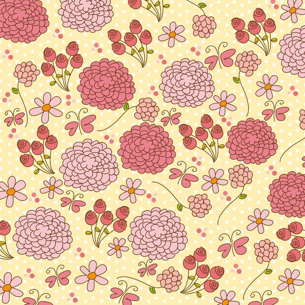 Симпатичные цветы — стоковый вектор
