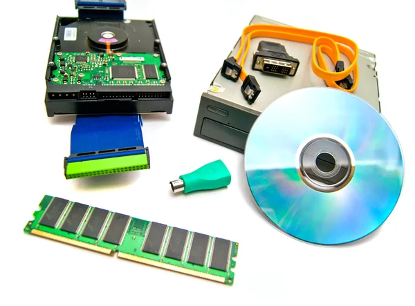 Memoria informática y otros hardware —  Fotos de Stock