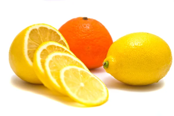 Tangerine och citron — Stockfoto