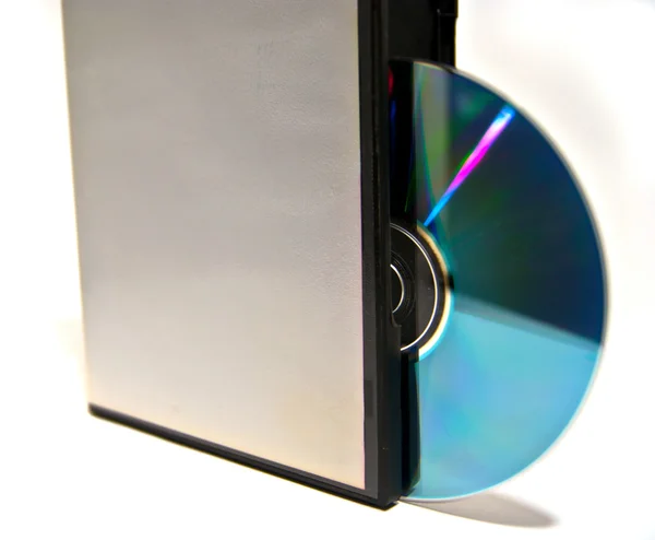 Caixa e DVD — Fotografia de Stock