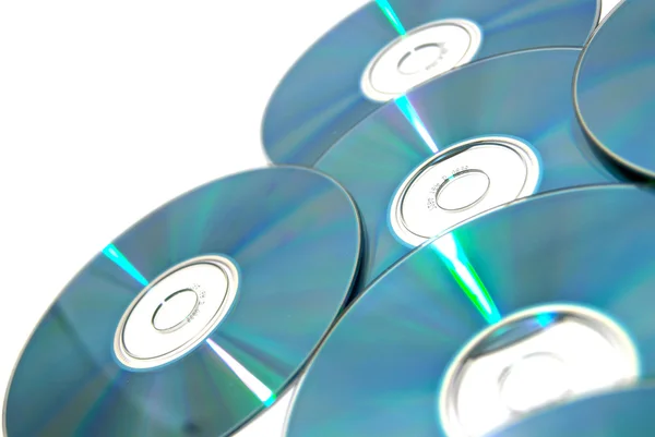 Set of cd 's — стоковое фото