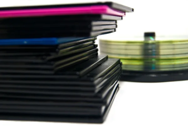 Dischi multimediali e floppy — Foto Stock