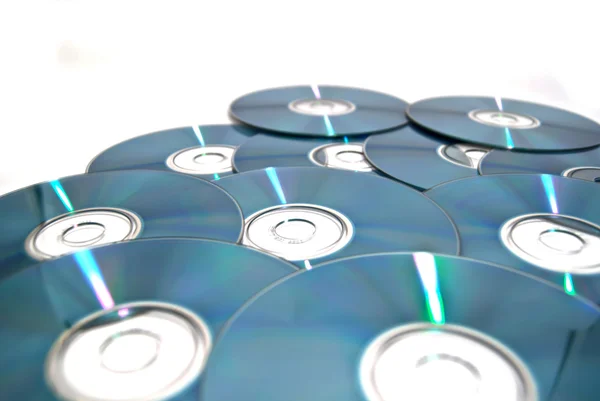 Килим з компакт-дисків — стокове фото
