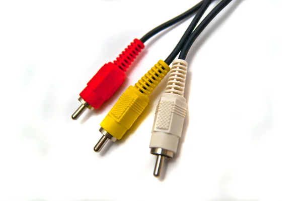 Composit video kabel — Stock fotografie