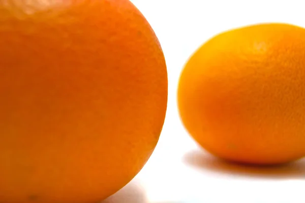 Két mandarin közelről — Stock Fotó