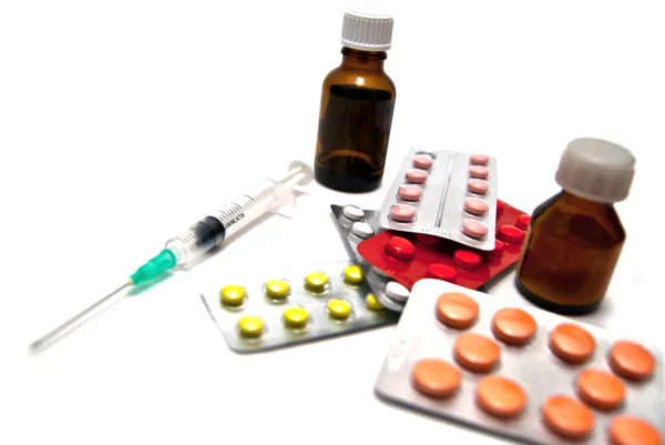 Verschillende geneesmiddelen — Stockfoto
