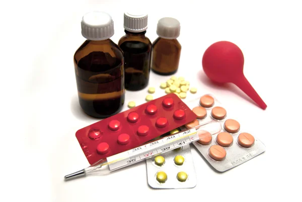 Geneesmiddelen in voorraad — Stockfoto