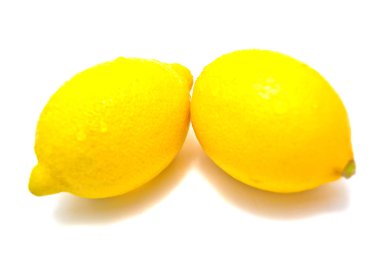 Two fresh lemons