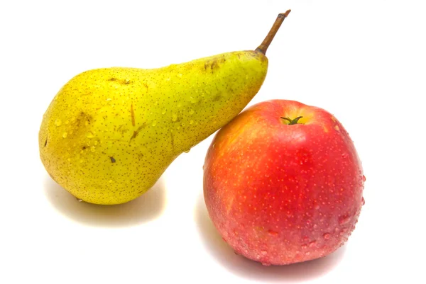 Peras y manzanas — Foto de Stock