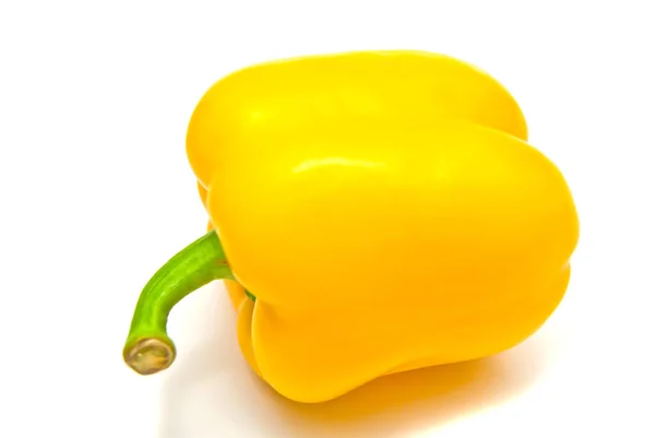 Желтый перец крупным планом — стоковое фото