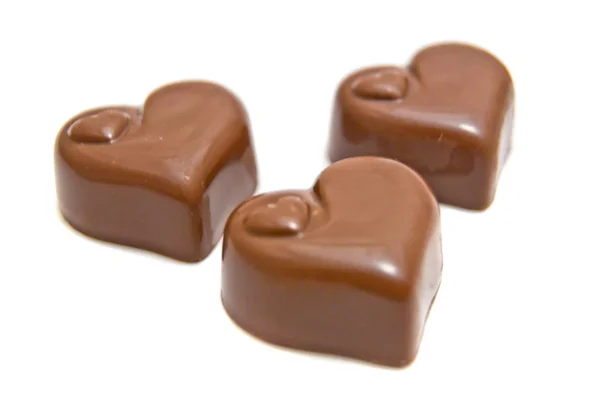 stock image Three chocolates