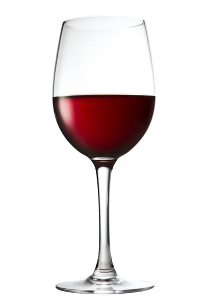 Natura morta con il bicchiere di vino rosso — Foto Stock