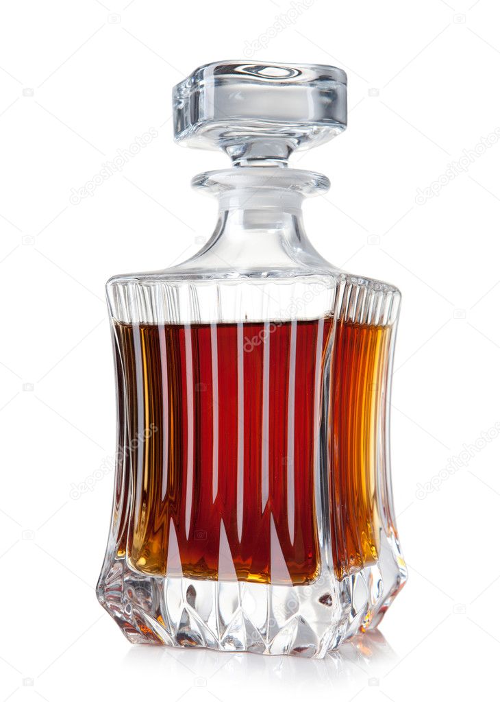 Decanter of brandy
