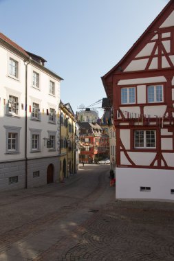 Street in Meersburg clipart