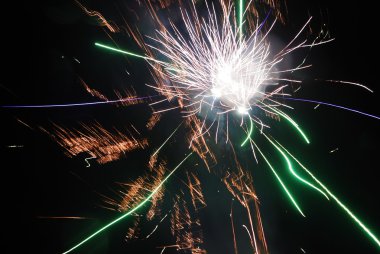 bir fireworks açılımı