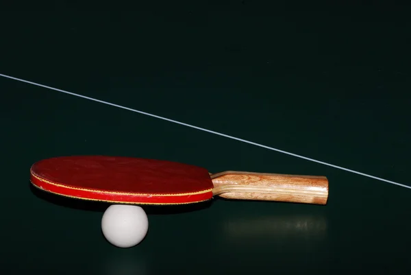 Linha de tênis de mesa diagonal — Fotografia de Stock