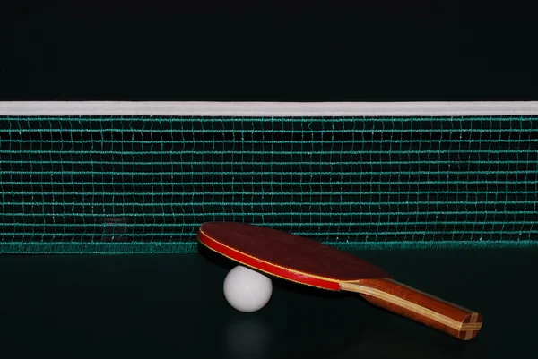 Tenis stołowy prosto — Zdjęcie stockowe