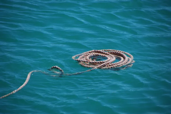 stock image Rope in water