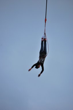 Bungee jumping clipart