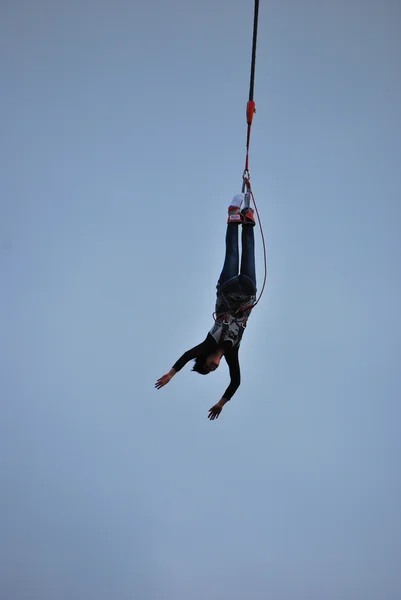 Bungeejumpen — Stockfoto