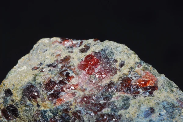 Кварцевый вид на минеральный макро — стоковое фото