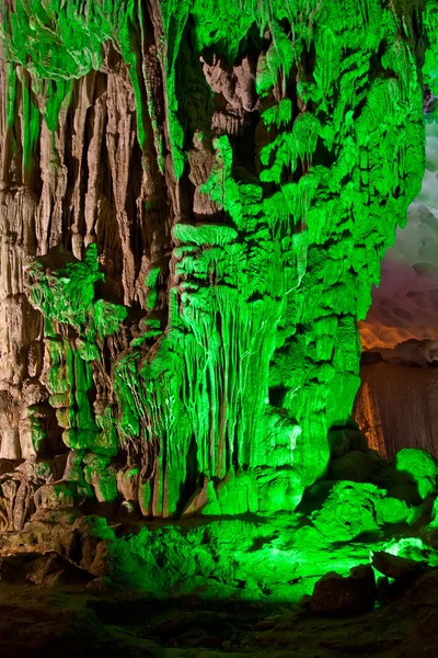 stock image Green cave