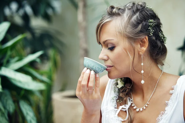 stock image Beautiful bride