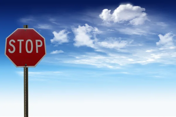 Stop traffic signal — Stock Photo, Image