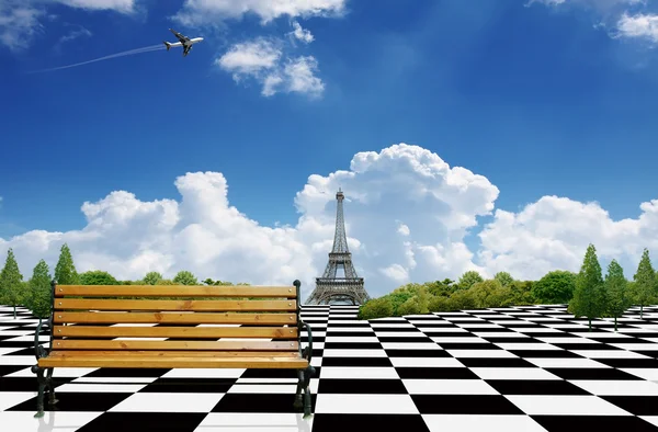 パリへの旅行します。 — ストック写真