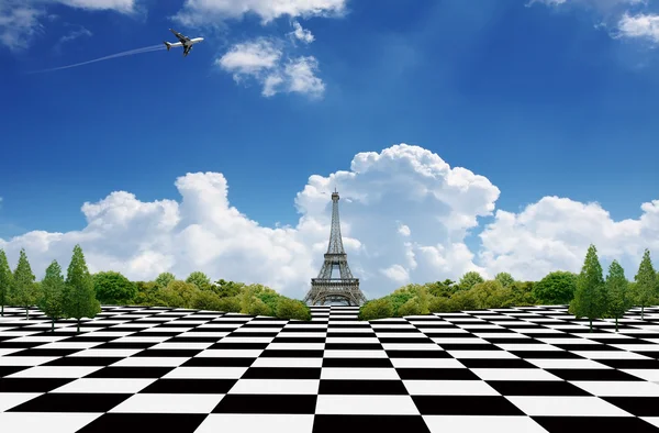 パリへの旅行します。 — ストック写真