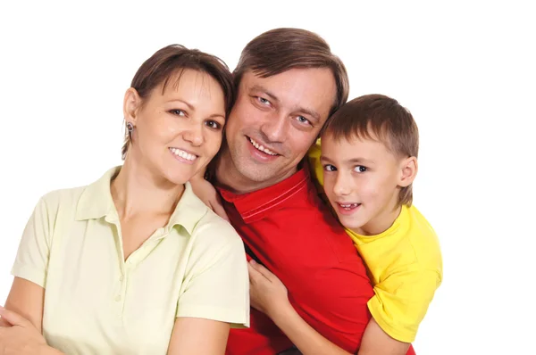 Retrato de família feliz — Fotografia de Stock