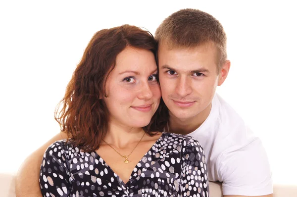 Lovely couple portrait — Stock Photo, Image