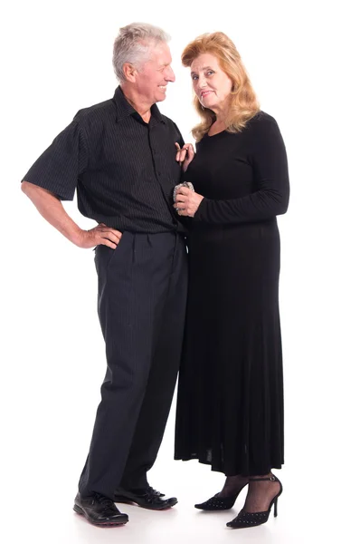 Oude man en vrouw — Stockfoto