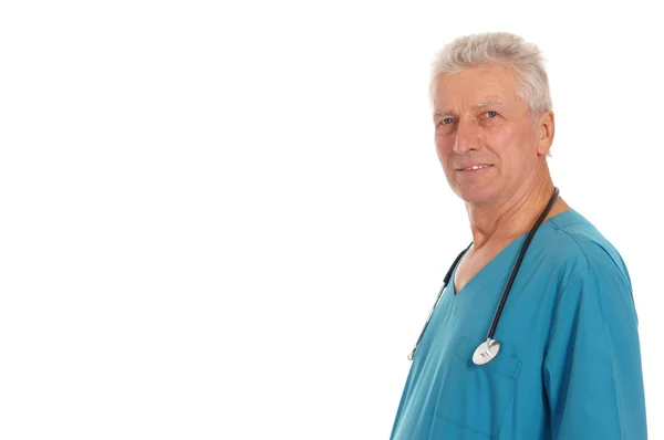 Old doctor portrait — Stock Photo, Image