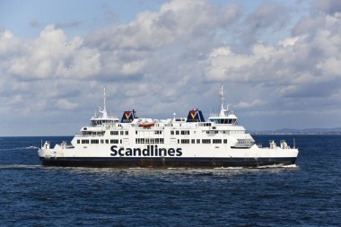 Helsingborg, sweden: scandlines ferry clipart