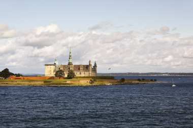 Helsingor, denmark: kronborg castle clipart