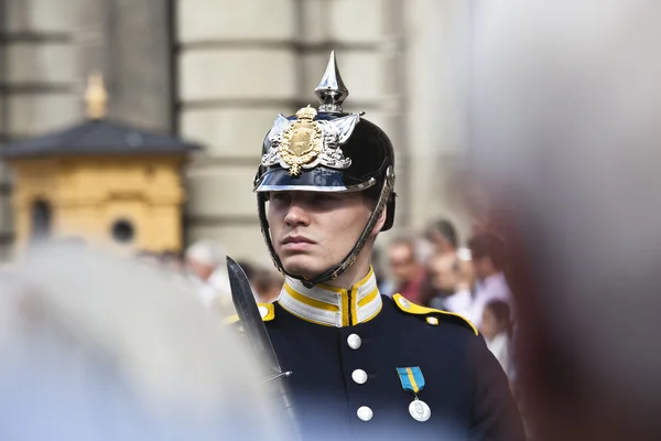 stock image Stockholm: swedish royal guard