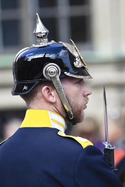 Stoccolma: guardia reale svedese — Foto Stock