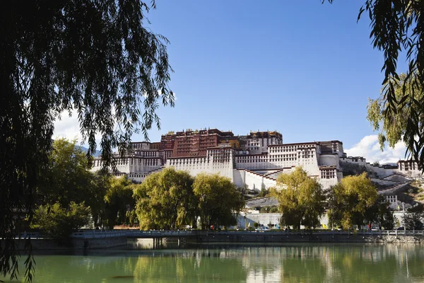 Тибеті: Палац Потала Стокове Фото