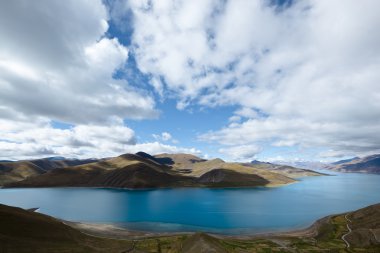 Tibet: göl yamdrok yumtso